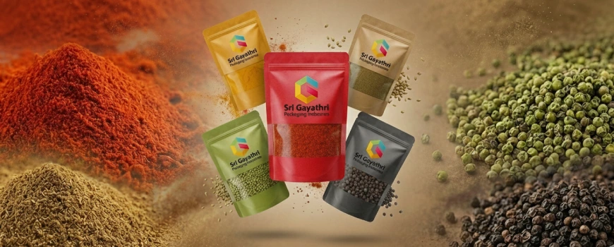 Spices Packaging Pouches Manufacturers In Hyderabad